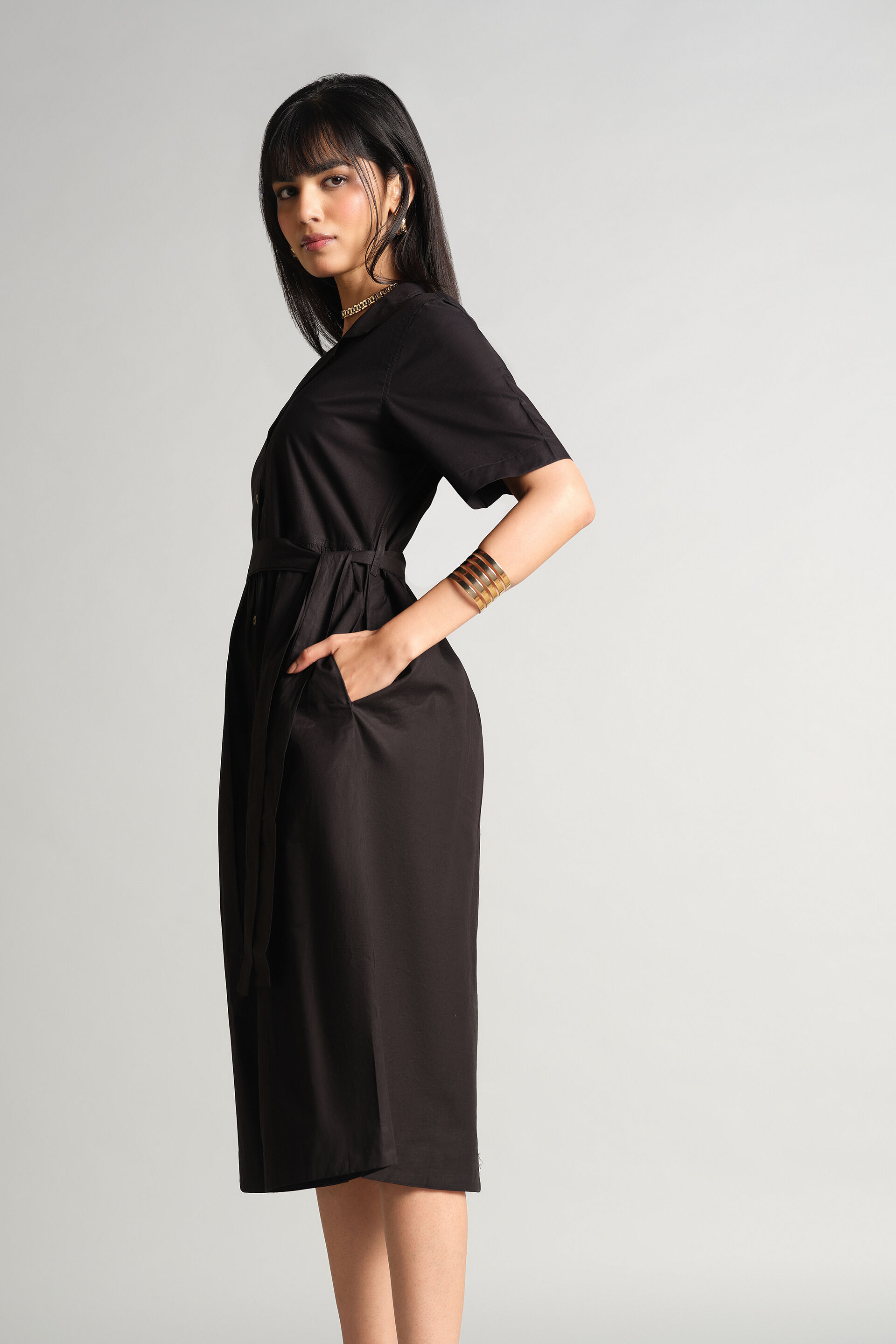 The Chic Black Dress, Black, image 3
